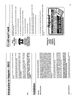 Предварительный просмотр 4 страницы Hotpoint EH12 Instruction Book