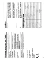 Предварительный просмотр 5 страницы Hotpoint EH31 Instruction Book