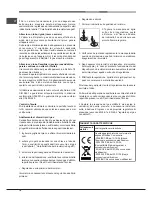 Предварительный просмотр 18 страницы Hotpoint EHPR 640 T /HA Operating Instructions Manual