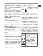 Предварительный просмотр 25 страницы Hotpoint EHPR 640 T /HA Operating Instructions Manual