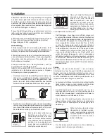 Предварительный просмотр 53 страницы Hotpoint EHPR 640 T /HA Operating Instructions Manual