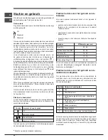 Предварительный просмотр 66 страницы Hotpoint EHPR 640 T /HA Operating Instructions Manual