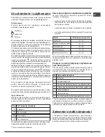 Предварительный просмотр 73 страницы Hotpoint EHPR 640 T /HA Operating Instructions Manual