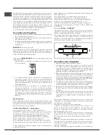 Предварительный просмотр 38 страницы Hotpoint ENBGH 19xxx FW Operating Instructions Manual