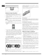 Предварительный просмотр 18 страницы Hotpoint ENBLH 19xxx FW O3 Operating Instructions Manual