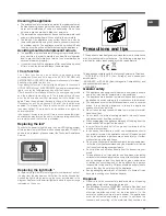 Предварительный просмотр 23 страницы Hotpoint ENBLH 19xxx FW O3 Operating Instructions Manual