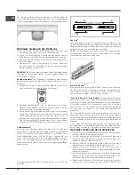 Предварительный просмотр 30 страницы Hotpoint ENBLH 19xxx FW O3 Operating Instructions Manual