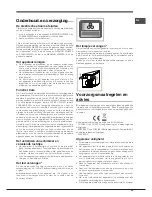 Предварительный просмотр 35 страницы Hotpoint ENBLH 19xxx FW O3 Operating Instructions Manual