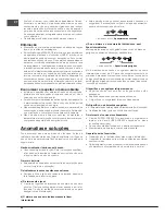 Предварительный просмотр 44 страницы Hotpoint ENBLH 19xxx FW O3 Operating Instructions Manual