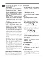 Предварительный просмотр 48 страницы Hotpoint ENBLH 19xxx FW O3 Operating Instructions Manual