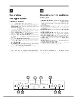 Предварительный просмотр 6 страницы Hotpoint ENBLH 19xxx VW Operating Instructions Manual