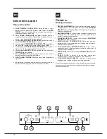 Предварительный просмотр 10 страницы Hotpoint ENBLH 19xxx VW Operating Instructions Manual