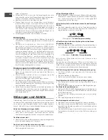 Предварительный просмотр 32 страницы Hotpoint ENBLH 19xxx VW Operating Instructions Manual