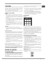 Предварительный просмотр 33 страницы Hotpoint ENBLH 19xxx VW Operating Instructions Manual