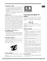 Предварительный просмотр 35 страницы Hotpoint ENBLH 19xxx VW Operating Instructions Manual