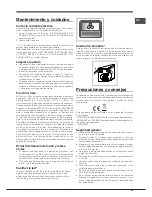 Предварительный просмотр 39 страницы Hotpoint ENBLH 19xxx VW Operating Instructions Manual