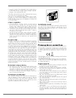 Предварительный просмотр 43 страницы Hotpoint ENBLH 19xxx VW Operating Instructions Manual