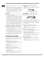 Предварительный просмотр 44 страницы Hotpoint ENBLH 19xxx VW Operating Instructions Manual