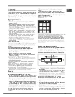 Предварительный просмотр 53 страницы Hotpoint ENBLH 19xxx VW Operating Instructions Manual