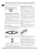 Предварительный просмотр 22 страницы Hotpoint ENBYH 19 SERIES F O3 Operating Instruction