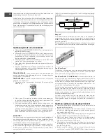 Предварительный просмотр 34 страницы Hotpoint ENBYH 19 SERIES F O3 Operating Instruction