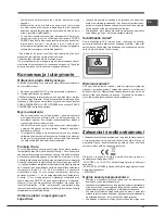 Предварительный просмотр 47 страницы Hotpoint ENBYH 19 SERIES F O3 Operating Instruction