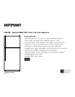 Preview for 2 page of Hotpoint ENERGY STAR HTN17BBT Specifications