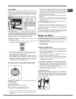 Предварительный просмотр 9 страницы Hotpoint ENTM SERIES Operating Instructions And Manual