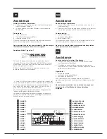 Предварительный просмотр 4 страницы Hotpoint ENXTGH 19xxx FW O3 (TK) Series Operating Instructions Manual