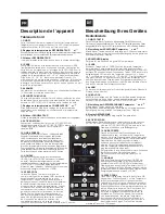 Preview for 10 page of Hotpoint ENXTGH 19xxx FW O3 (TK) Series Operating Instructions Manual