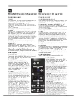 Предварительный просмотр 11 страницы Hotpoint ENXTGH 19xxx FW O3 (TK) Series Operating Instructions Manual