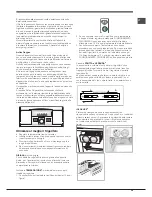 Предварительный просмотр 25 страницы Hotpoint ENXTGH 19xxx FW O3 (TK) Series Operating Instructions Manual