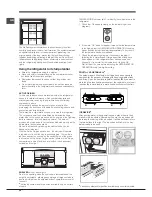 Предварительный просмотр 30 страницы Hotpoint ENXTGH 19xxx FW O3 (TK) Series Operating Instructions Manual