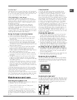 Предварительный просмотр 31 страницы Hotpoint ENXTGH 19xxx FW O3 (TK) Series Operating Instructions Manual