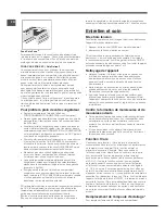 Предварительный просмотр 36 страницы Hotpoint ENXTGH 19xxx FW O3 (TK) Series Operating Instructions Manual