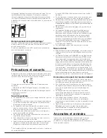 Предварительный просмотр 37 страницы Hotpoint ENXTGH 19xxx FW O3 (TK) Series Operating Instructions Manual