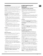 Предварительный просмотр 39 страницы Hotpoint ENXTGH 19xxx FW O3 (TK) Series Operating Instructions Manual