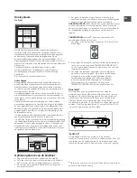 Предварительный просмотр 45 страницы Hotpoint ENXTGH 19xxx FW O3 (TK) Series Operating Instructions Manual