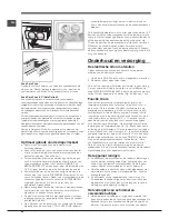 Предварительный просмотр 46 страницы Hotpoint ENXTGH 19xxx FW O3 (TK) Series Operating Instructions Manual