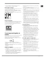 Предварительный просмотр 47 страницы Hotpoint ENXTGH 19xxx FW O3 (TK) Series Operating Instructions Manual