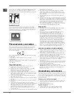 Предварительный просмотр 52 страницы Hotpoint ENXTGH 19xxx FW O3 (TK) Series Operating Instructions Manual