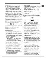 Предварительный просмотр 67 страницы Hotpoint ENXTGH 19xxx FW O3 (TK) Series Operating Instructions Manual