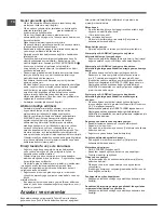 Предварительный просмотр 72 страницы Hotpoint ENXTGH 19xxx FW O3 (TK) Series Operating Instructions Manual