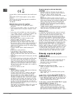 Предварительный просмотр 76 страницы Hotpoint ENXTGH 19xxx FW O3 (TK) Series Operating Instructions Manual