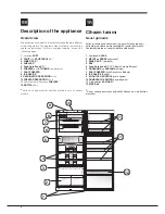 Предварительный просмотр 4 страницы Hotpoint ENXTL 19**F (TK) Series Operating Instructions Manual