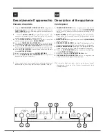 Предварительный просмотр 6 страницы Hotpoint ENXTLH 19xxx FW L 03 Operating Instructions Manual