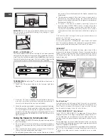 Предварительный просмотр 22 страницы Hotpoint ENXTLH 19xxx FW L 03 Operating Instructions Manual