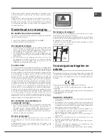 Предварительный просмотр 35 страницы Hotpoint ENXTLH 19xxx FW L 03 Operating Instructions Manual