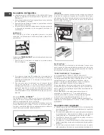 Предварительный просмотр 38 страницы Hotpoint ENXTLH 19xxx FW L 03 Operating Instructions Manual