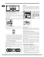 Предварительный просмотр 42 страницы Hotpoint ENXTLH 19xxx FW L 03 Operating Instructions Manual